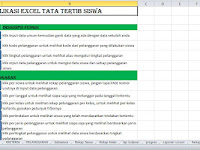 Aplikasi Tata Tertib Sekolah Format Excel