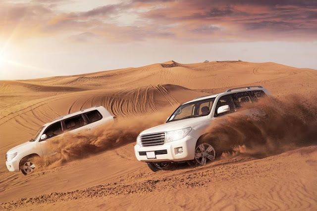 Evening desert Safari in dubai 