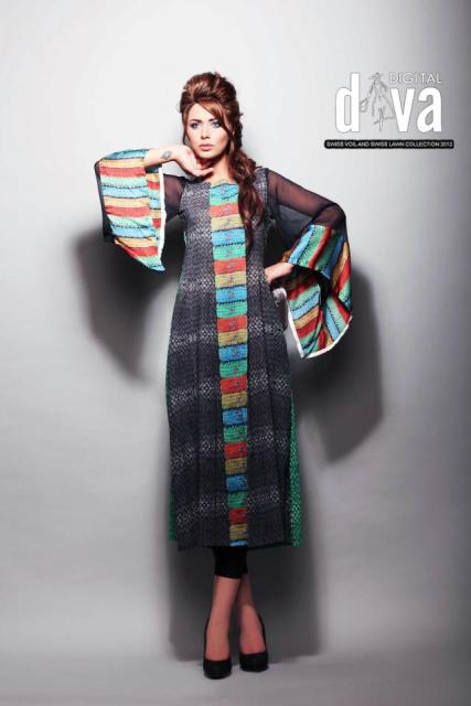 Digital Diva Summer Lawn Collection 2012