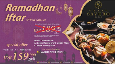 Grand Savero Bogor ramadhan Promo