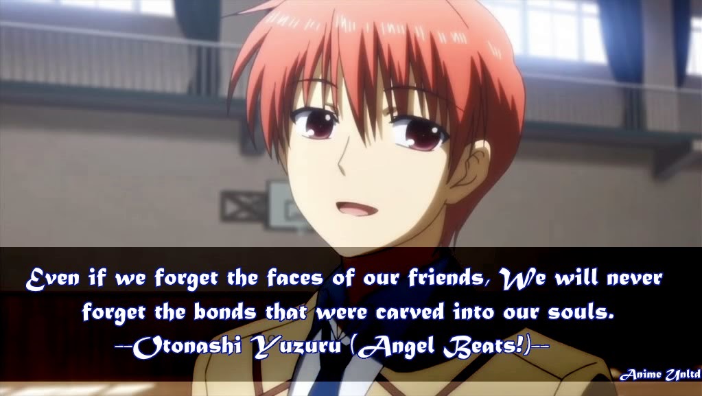 My Anime Review Angel Beats Quotes