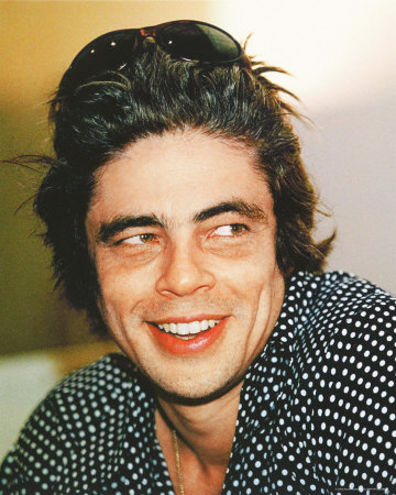 Benicio Del Toro Teeth Photo of Puerto Rican actor and producer from the 