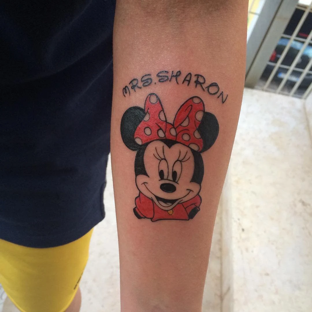 Tatuajes de Micky y Minnie