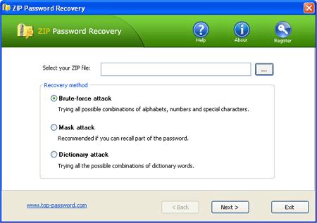 ZIP Password Recovery 1.70 Full With Crack