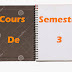 Cours de semestre 3 en science économique et gestion