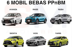 23 Mobil PPnBM 2021, Toyota Avanza, Honda Mobilio, Xpander, Suzuki Ertiga, Wuling Confero, Sima Penjelasannya Sobat