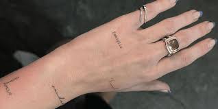 12 Meaningful Minimalist Quote Tattoos On The Back Of The Hand