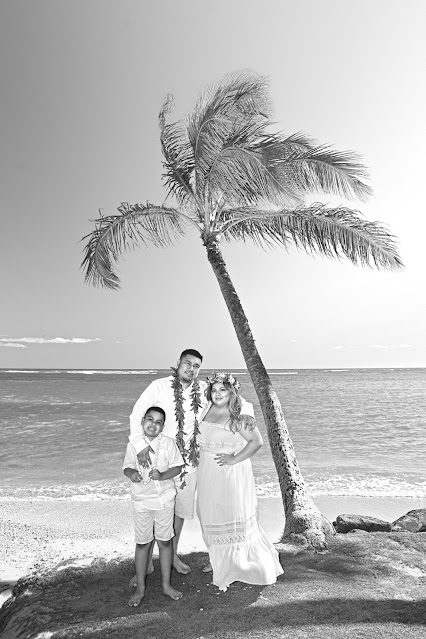 Hawaii Black White