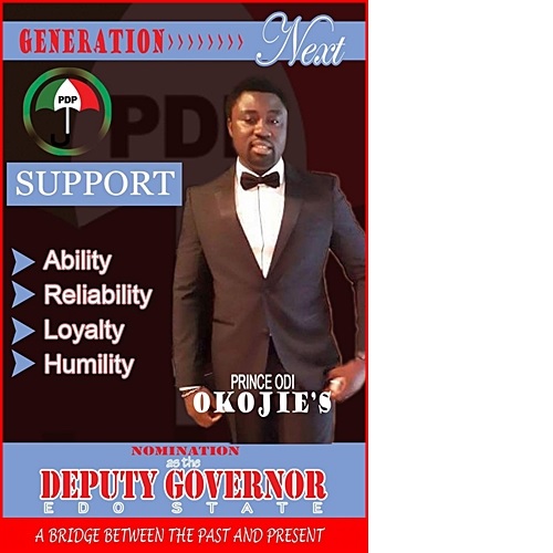 Mercy Johnson’s Husband Prince Odi Okojie Joins Politics, Running As Edo Deputy Governor Under PDP