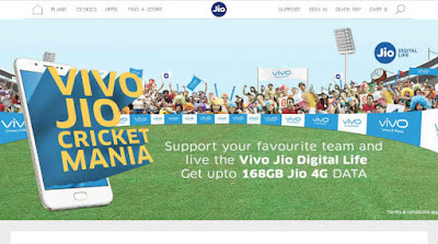 VIVO JIO CRICKET MANIA OFFER for JIO users Vivo Jio Cricket Mania supporting your favourite IPL team & won 188 GB data vivo jio cricket mania, vivo jio cricket offer, jio cricket offer, extra 4g data reliance jios vivo cricket mania offer gives users up to 168gb of free 4g data vivo,vivo smartphone,mobiles,telecom,reliance jio,reliance,jio,cricket mani offer vivo,vivo smartphone,mobiles,telecom,reliance jio,reliance,jio,cricket mani offer