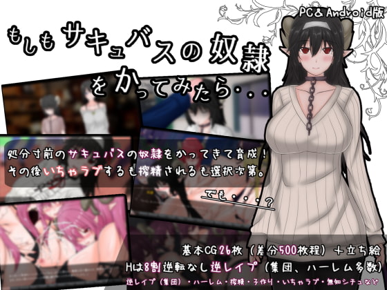 game Adult - もしもサキュバスの奴隷をかってみたら Andriod Download