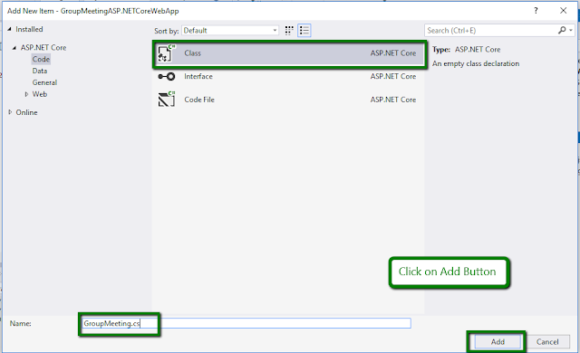 crud operation in asp.net core 2.0