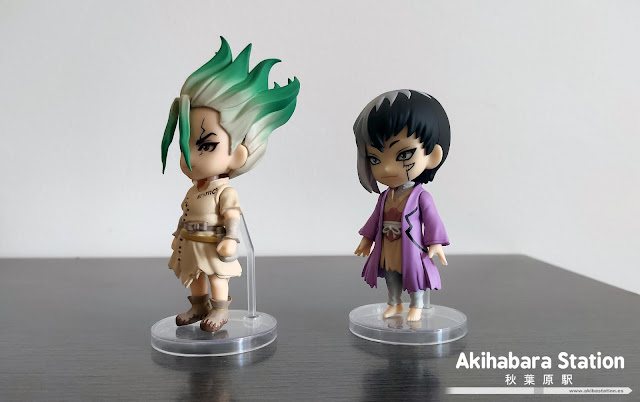 Review de los Figuarts Mini Ishigami Sneku y Asagiri Ren de Doctor Stone - Tamashii Nations