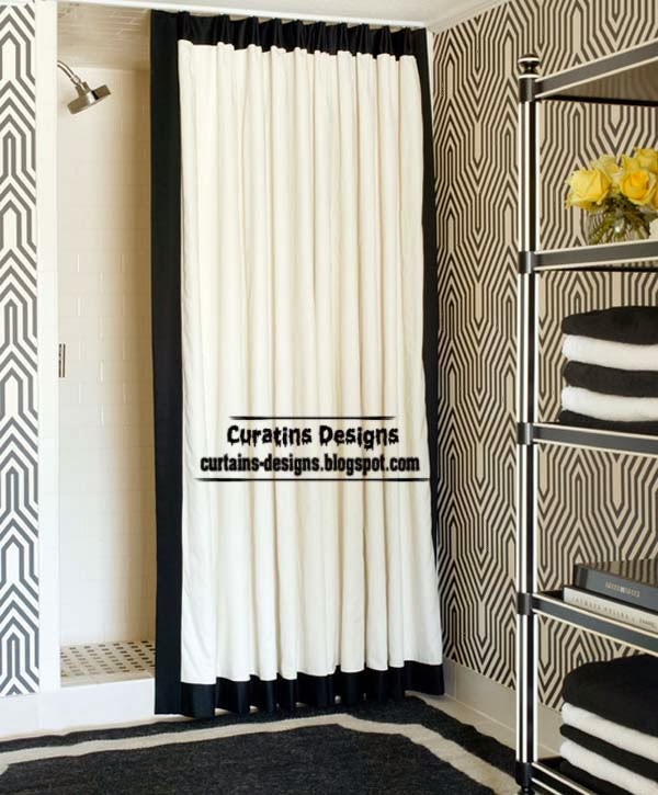  Bathroom  Curtains  ideas  How to choose curtains  for the 