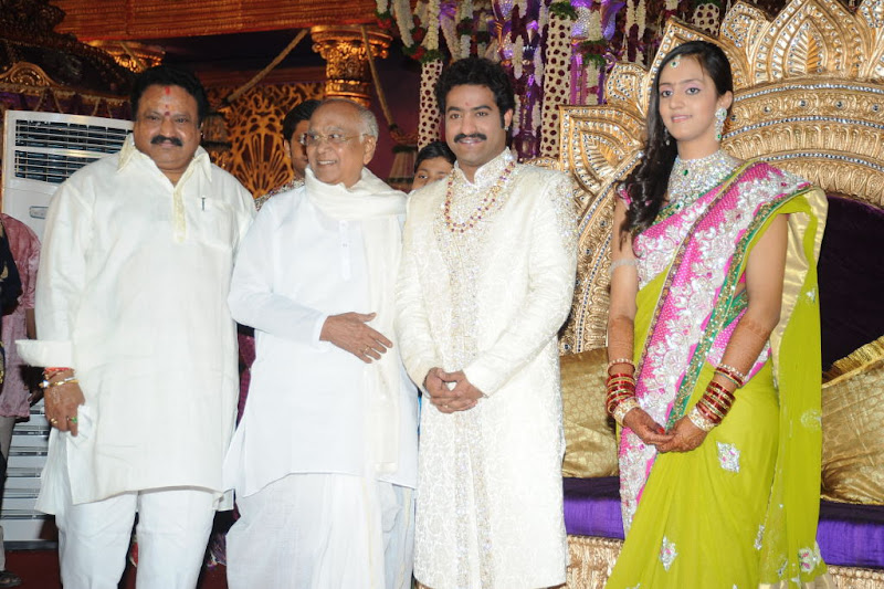 Celebrities  Jr NTR  Pranathi s Marriage hot images