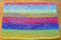 Cascading Colors Baby Blanket