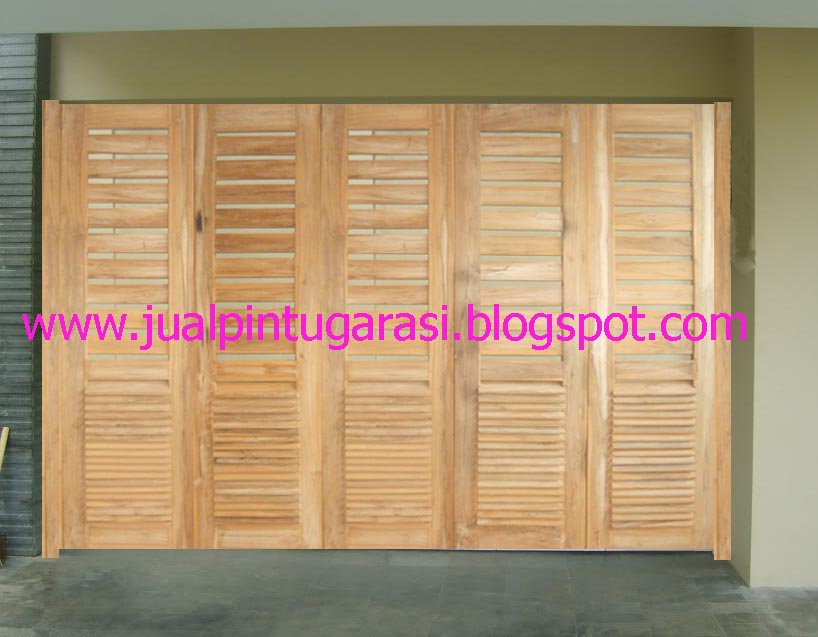  Pintu Garasi Kayu 