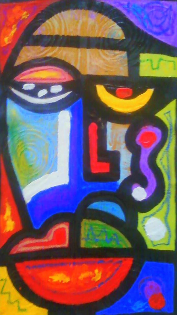 "POKER FACE 3" (This piece belongs to"The Beautiful Twisted Masterpiece Series")2011