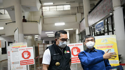 Gubernur Jabar : BOR Rumah Sakit di Kota Bandung Capai 86 Persen, Masih Relatif Terkendali