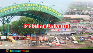 Lowongan Kerja PT. Prima Universal KBN Cakung