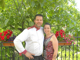  lo chef Vinko Frlan la moglie Danijela proprietari di Stancija Kovačići a Mattuglie in Istria