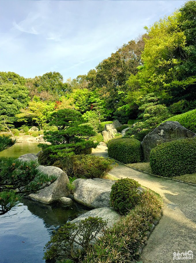 Jardin japonais du parc Ôhori, Fukuoka 