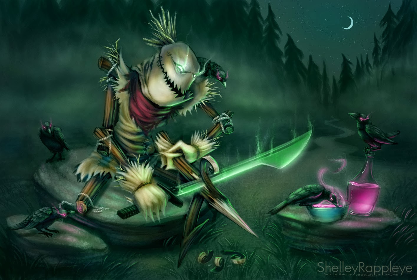 Fiddlesticks League of Legends Wallpaper