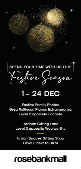 Experience Festive Gifting Magic @RosebankMall #RosebankMall #RosebankMallFestiveMagic