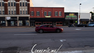 Maroon Mitsubishi Eclipse