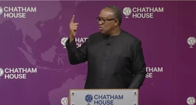 Obi at Chatham House: We will destroy structure that has impoverished Nigeria