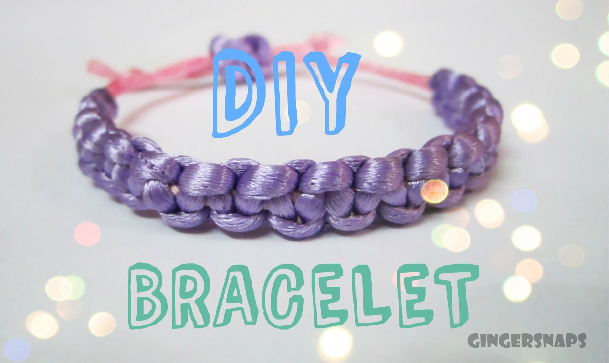 How to Make Friendship Bracelets: Double Chain Knot (really simple) -  YouTube