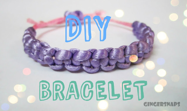 DIY bracelets how to make square knot bracelets Frienship day gift ideas