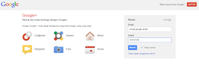 Cara Membuat Akun Google Plus