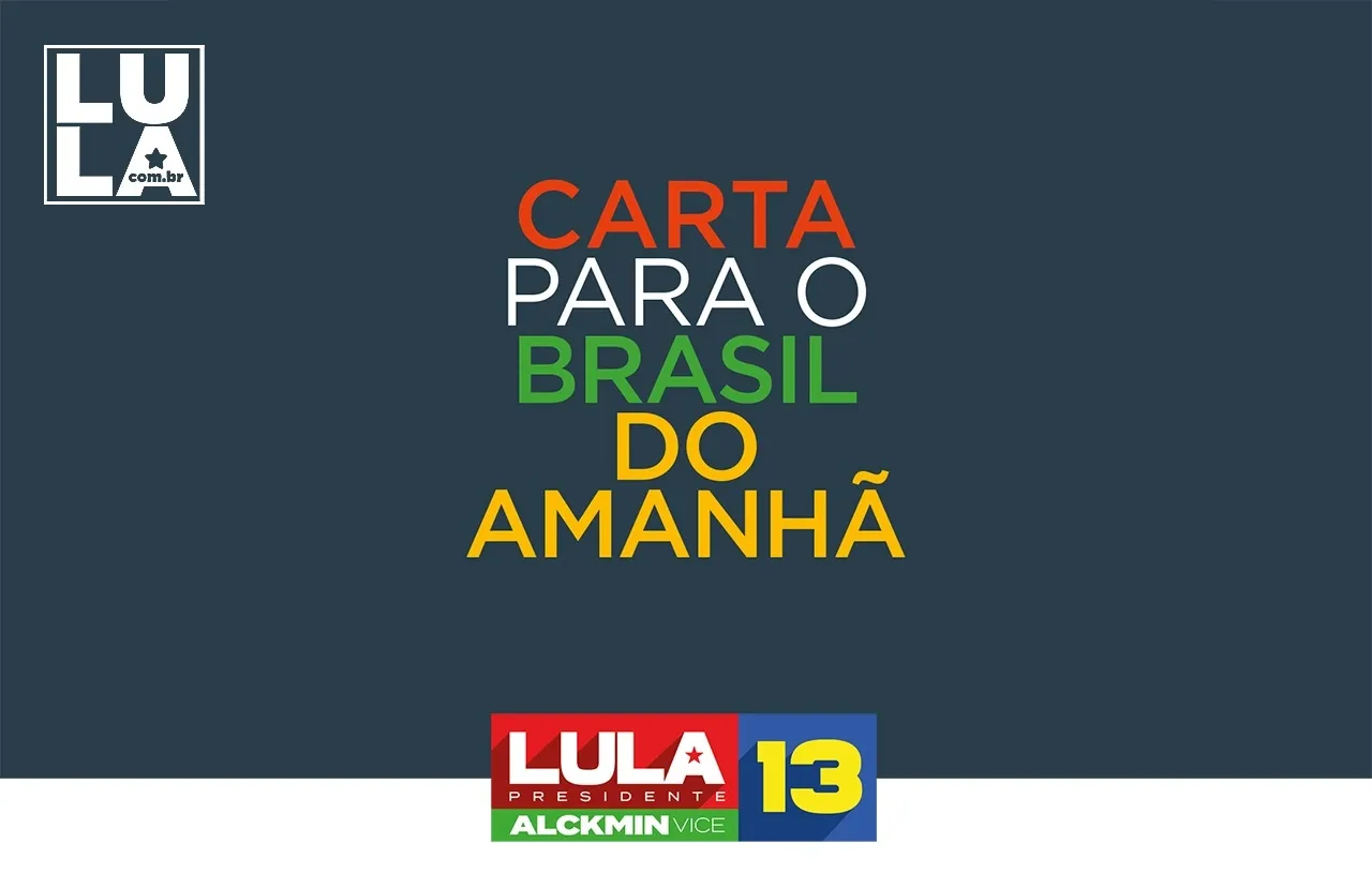 Carta para o Brasil do Amanhã