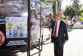 O pastor evangélico Waldir Francisco de Paula destacou a importância da Semana Nacional de Trânsito em Teresópolis