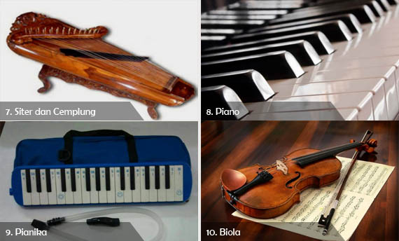 Contoh Alat Musik Harmonis