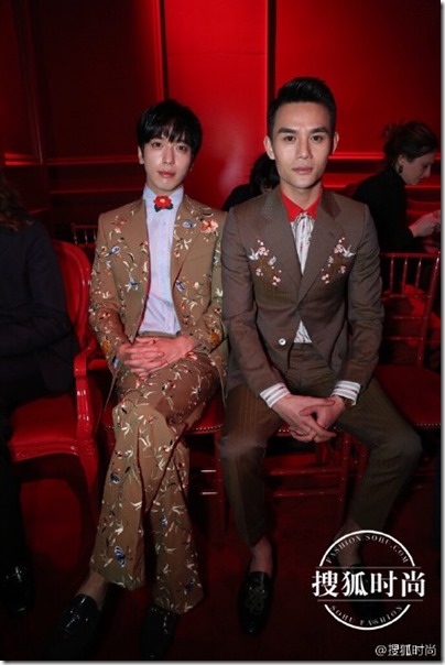 2016.01.18 Wang Kai X Milan Fashion Week AF16 X GUCCI 王凱 2016秋冬男裝週 01