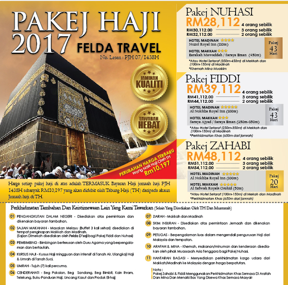 Panduan Haji Umrah Online (Informasi Haji Umrah Malaysia ...