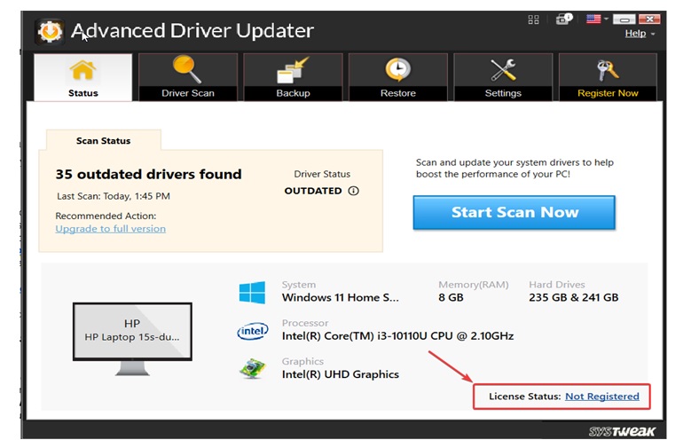 Advanced Driver Updater