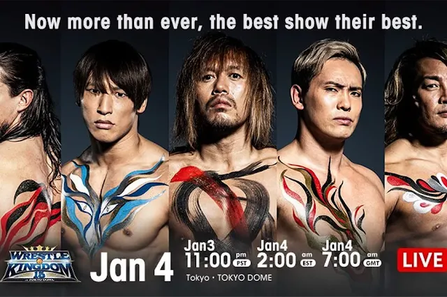 New Japan Pro Wrestling Presents Wrestle Kingdom 15 (Night One) Live Coverage