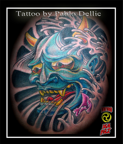  Tattoo PicturesHannya Mask Tattoo Japanese FlowerTattoos