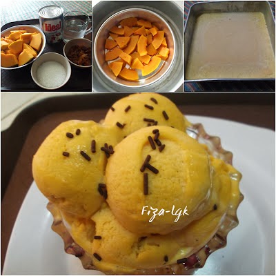 PUMPKIN ICE CREAM  Fiza's Cooking