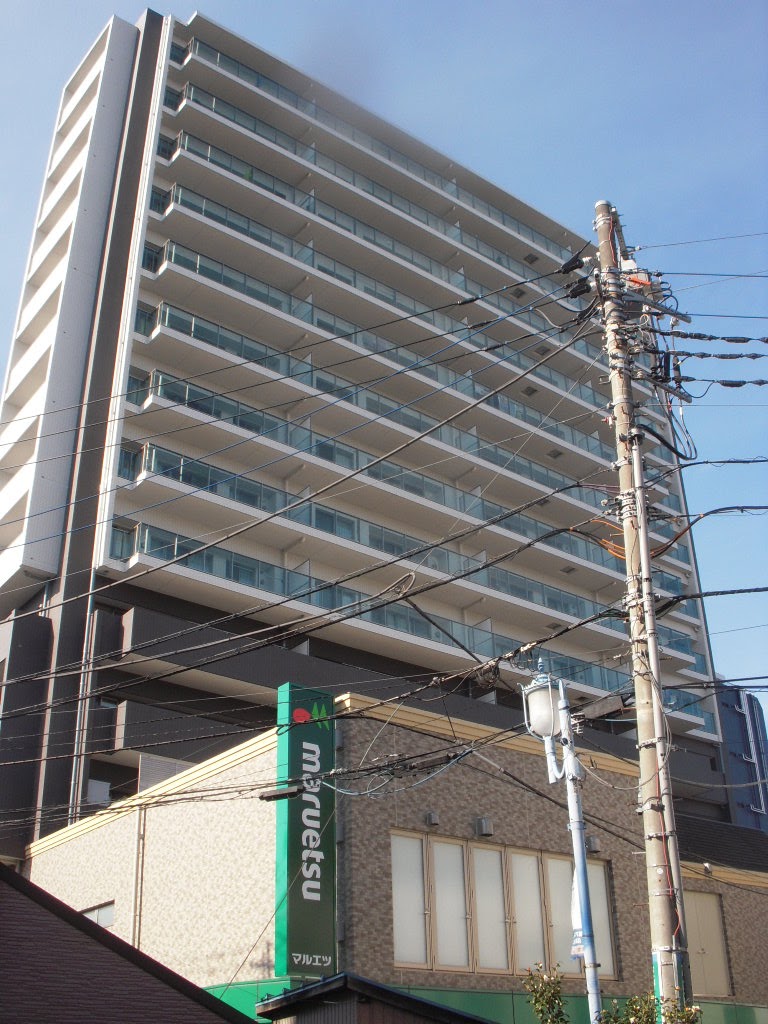 大東京圏の案内とルポ マルエツ天沼店は改築して店舗付き老人ホームに