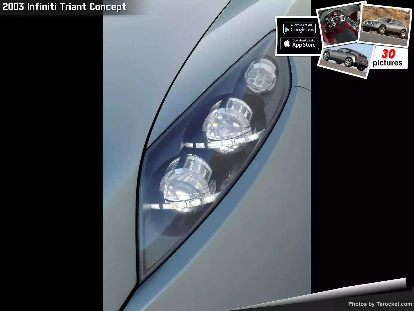 Hình ảnh xe ô tô Infiniti Triant Concept 2003 & nội ngoại thất