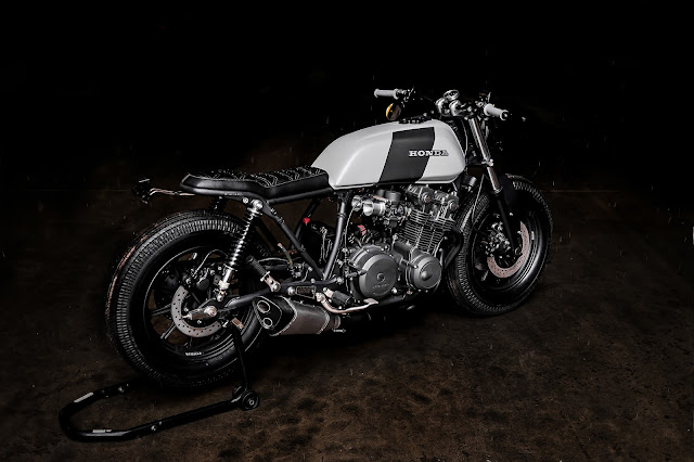 Honda CB900F By Recast Moto Hell Kustom