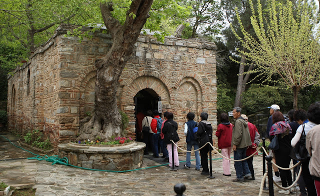 La Casa de la Virgen María en Efeso, Turquía.