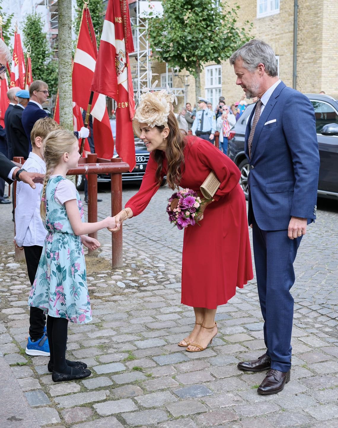 Crown Prince and Princess of Denmark made their first appearance after summer break
