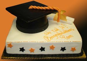 Perfect Graduation Sheet Cake