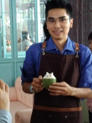 Chef Firdan Memamerkan 3D Art Coffee Giggle Box