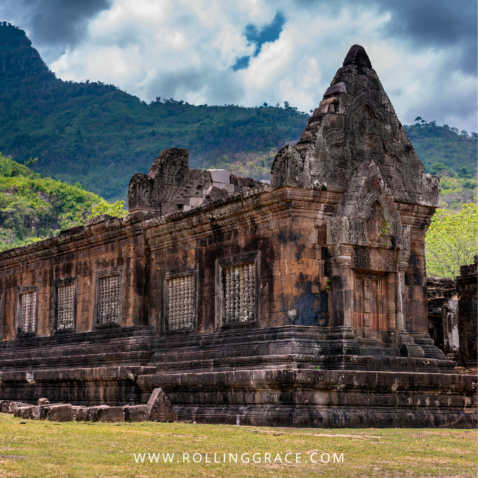 Vat Phou Temple in Champasak, Laos